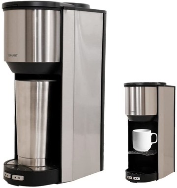 日本代購 空運 2022新款 THANKO S-TCM21S 一人用 全自動 咖啡機 研磨 磨豆 兩段粗細 美式咖啡機