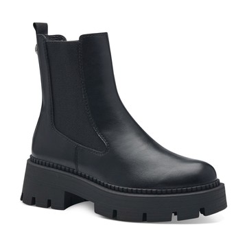 TAMARIS BLACK CASUAL CLOSED BOOTIES 黑色女款鞋子