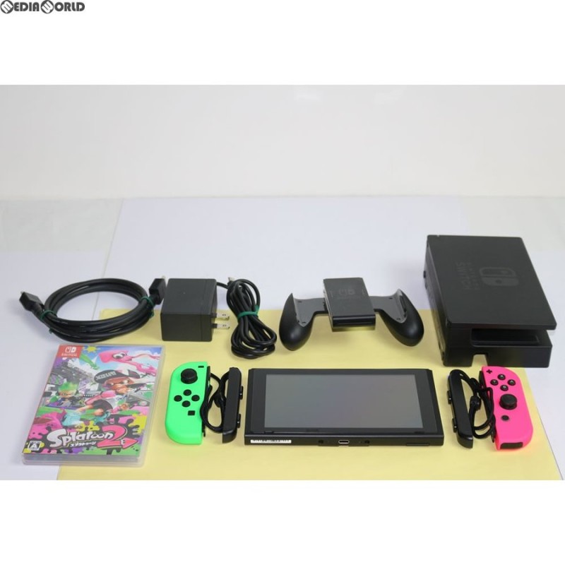 中古即納』{訳あり}{本体}{Switch}Nintendo Switch(ニンテンドー