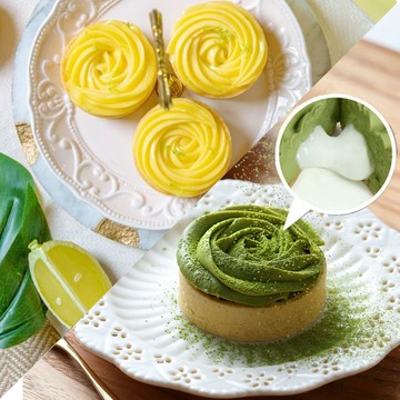 [法布甜]檸檬塔6入+抹茶塔6入(含運)