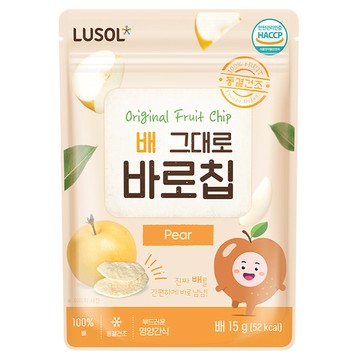 LUSOL 果乾 水梨 6個月以上  15g  1包