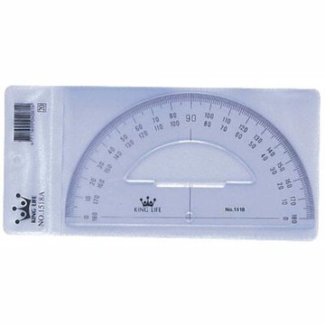 【文具通】Life 徠福15cm分度器1518A M1010158【APP滿額下單10%點數(單一帳號最高5000點)】1/31止