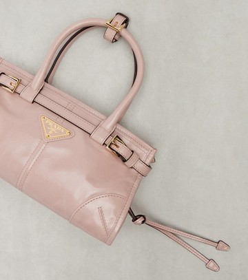 Prada Prada Bonnie Mini leather top handle bag