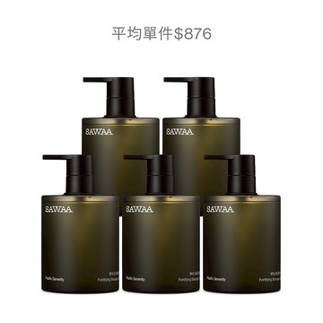靜海｜賦活胜肽洗髮露 500ML 5入組