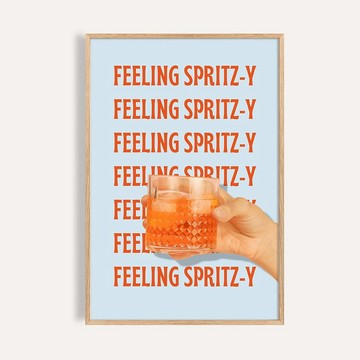 微醺好心情 Feeling Spritz-y / 雞尾酒系列掛畫