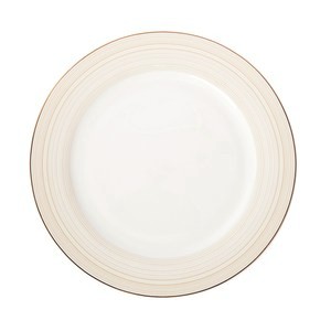 克萊歐骨瓷平盤27cm 艾莉娜白