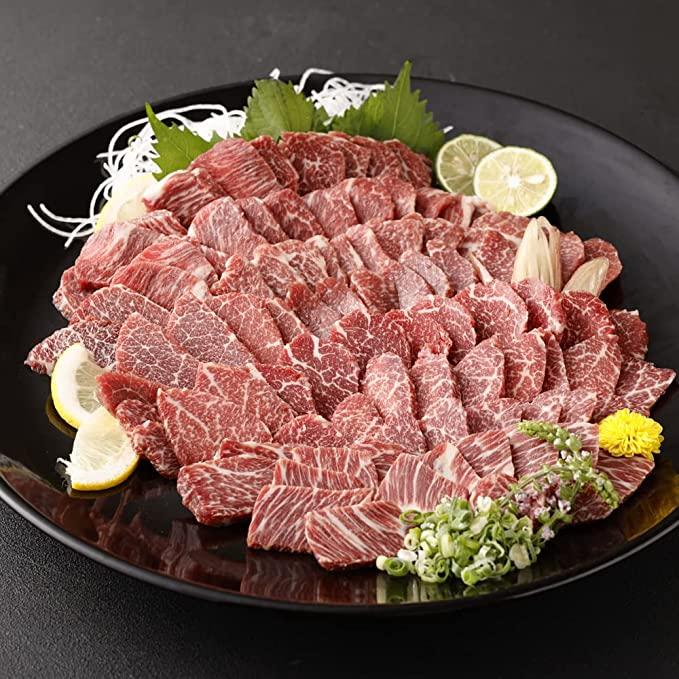 馬肉 熊本 国内肥育 上霜降り トロ 約6人前 計300g (50g×6) 馬刺し おつまみ