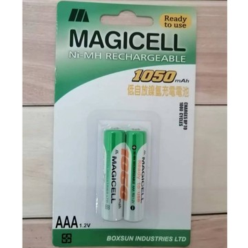 MAGICELL 低自放鎳氫充電電池 3號 2700mAh WT-CA3/WT-CA4 4號1050mAh 1.2V