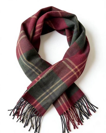 羊絨格子圍巾冬天禦寒保暖紳士搭配小物推薦