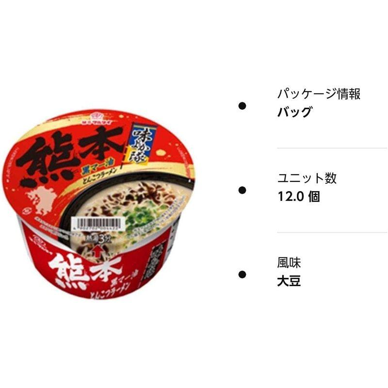 マルタイ 味よか隊とんこつラーメン熊本 70g ×12個