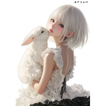 【3 月新品 2】07-095-0245 人物貼紙 動物與甜美蕾絲