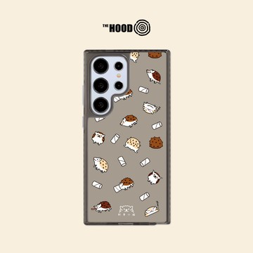 刺身小姐 - 刺蝟圖案 Galaxy S25/S24/S23/S22 磁吸氣墊防摔手機殼