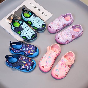 男童幼兒園室內鞋2025夏季新款女童涼鞋兒童防滑軟底學步鞋居家鞋