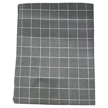 MIT 舒柔棉薄床包組  簡約格紋雙人  薄床包152 x 186cm + 薄枕套45 x 75cm 2個  床墊套 + 枕套組