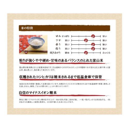 富山県産 特選コシヒカリ（令和3年）30kg