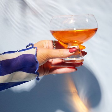 Indy 雞尾酒杯/玻璃杯/2入組/240ml/透明