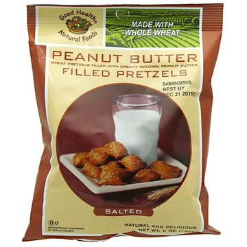 Filled Pretzel Peanut Butter 12/ 5 oz by Good Health Natural Foods