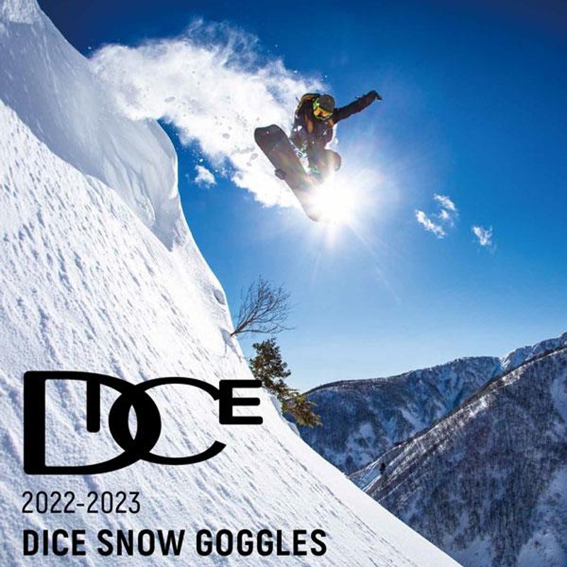 新作揃え 22-23モデル 23-24 バンク DICE GOGGLES SNOWBOARD SNOWBOARD ...