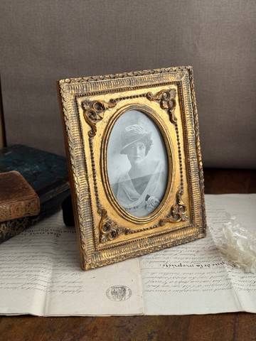 50059-華麗法國金飾桌上型相框