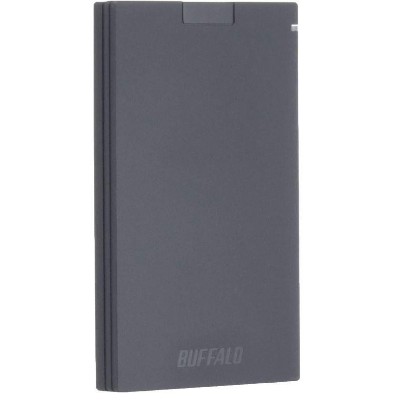 BUFFALO USB3.1Gen1 ポータブルSSD 1TB 日本製 PS5/PS4(メーカー動作