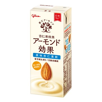 格力高杏仁果效果杏仁果飲196ml-原味