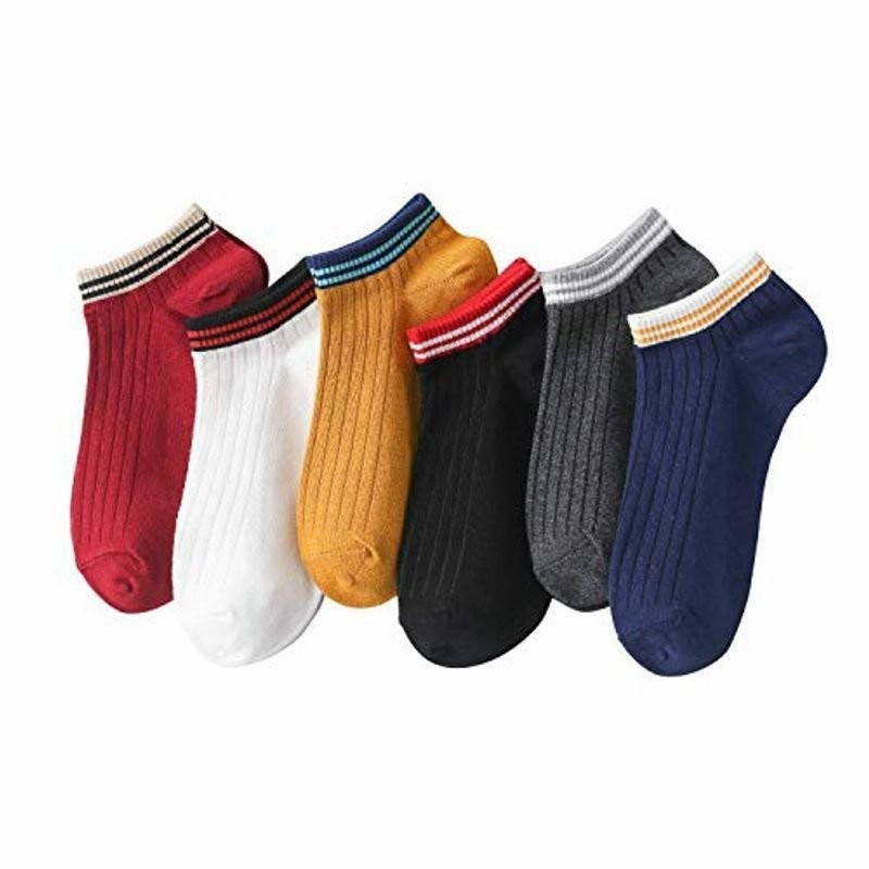 靴下 レディースソックス くるぶし スポーツソックス ショートソックス 蒸れない 女性用 綿 通気 滑り止め 脱げない 6足 通販 Lineポイント最大get Lineショッピング