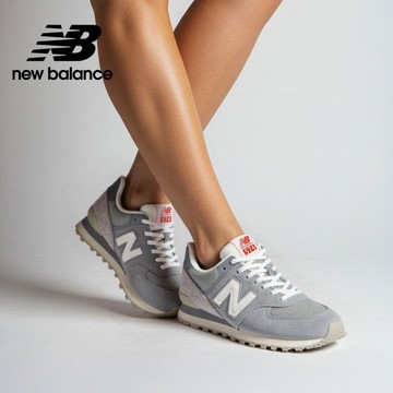 【New Balance】 NB 復古鞋_中性_灰色_U574BKR-D楦 574