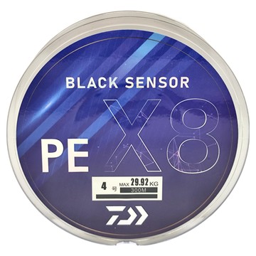 DAIWA 釣線 BS X8 路亞用8股 4  黑色  300m  1個