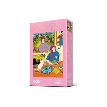 VOX - 三隻貓 THREE CATS 520片拼圖 VE500-1