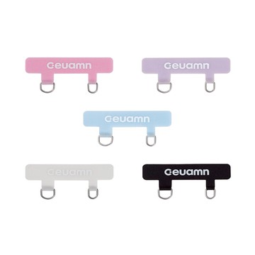 【ibits】GM 雙耳超薄手機掛繩夾片 多色雙頭墊片 防丟固定夾 安裝便捷