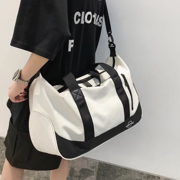 短途旅行包女大容量運動防水干濕分離健身包男背包學生手提行李袋