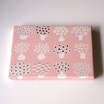 flower base (粉色) 布藝畫板