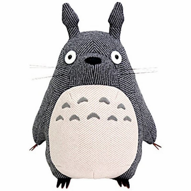 となりのトトロ ぬいぐるみ 大トトロ Gy ヘリンボーン 通販 Lineポイント最大0 5 Get Lineショッピング