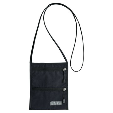 【【蘋果戶外】】mont-bell 1133108 BK 黑【護照套】PASSPORT POUCH 頸掛旅行證件袋 隨身包防盜
