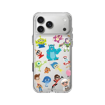 iPhone 17 Pro Max Clear Case（相機按鈕） 透明 - 迪士尼-皮克斯 PIXAR - 皮克斯系列 - 角色集合