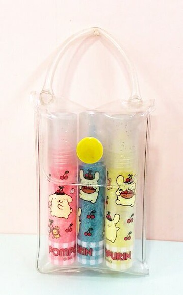 【震撼精品百貨】Pom Pom Purin 布丁狗 Sanrio 布丁狗原子筆-迷你色彩筆2入#84015 震撼日式精品百貨