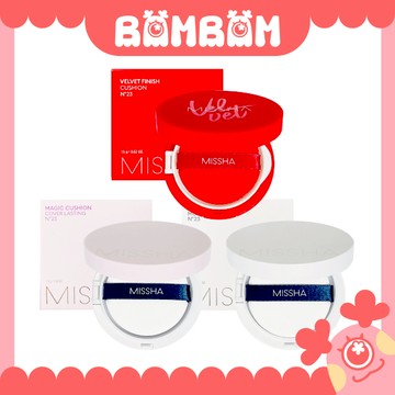 [現貨] Missha 絲絨氣墊 平價版TF 氣墊粉餅 velvet cushion 紅絲絨