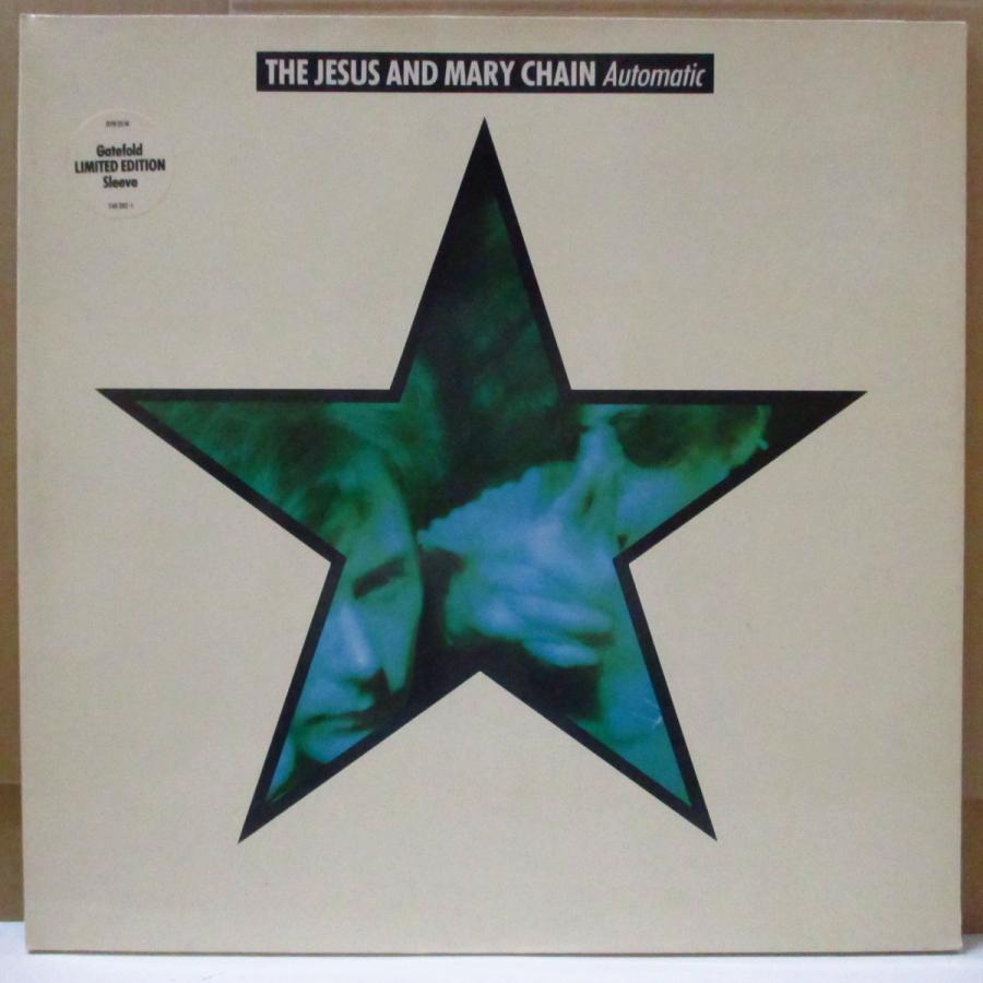 JESUS AND MARY CHAIN， THE-Automatic (UK-EU 限定 LP レアステッカー付き見開