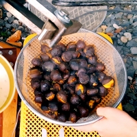  庄七農園 限定 熟成 焼き栗 500g  栗 くり 焼栗 おやつ スイーツ 茨城 和栗 美味しい 果物 フルーツ [BK05-NT]