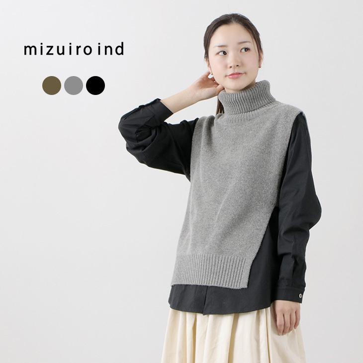 MIZUIRO IND（ミズイロインド） サイド スリット タートル ベスト