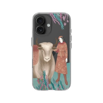 iPhone 16 Clear Case（相機按鈕） 透明 - 欣蒂小姐 Miss Cyndi - 靈獸 / 吾與棕氂
