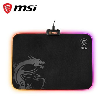 【MSI 微星】AGILITY GD60 RGB 電競滑鼠墊【三井3C】