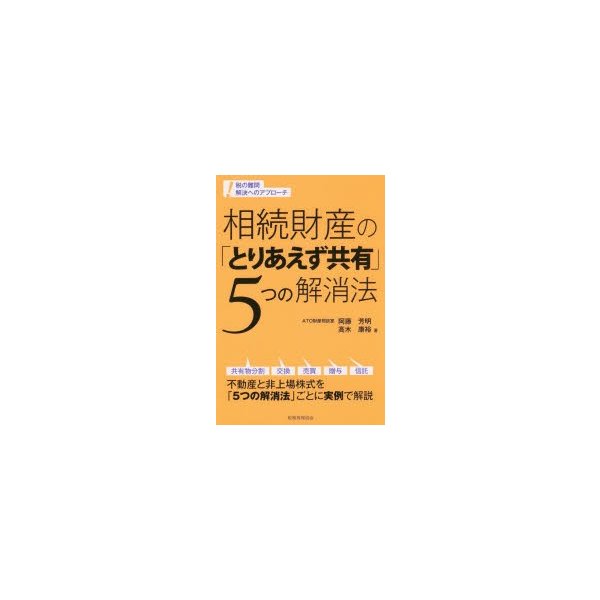 相続財産の とりあえず共有 5つの解消法