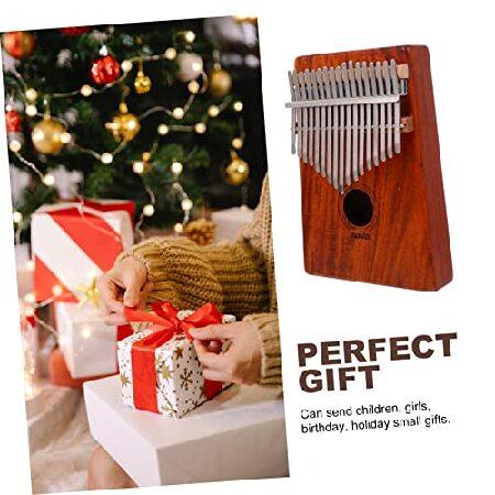 17 Keys Thumb Piano Set 17 Kalimba Thumb Portable Keyboard Piano Musical Keyboard Piano Small Keyboard Piano Thumb Piano Beginners African Music Ins