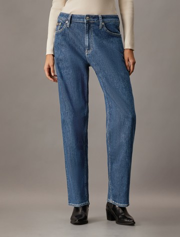 Calvin Klein 義大利布邊 90 年代直筒牛仔褲