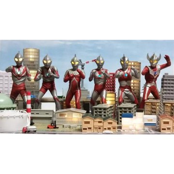 正品萬代扭蛋奧特曼 終極發光SP 艾斯泰羅雷歐賽文賽羅迪迦奧特曼