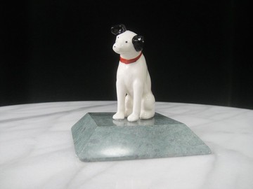 【老時光 OLD-TIME】早期二手VICTOR-NIPPER勝利犬擺飾品