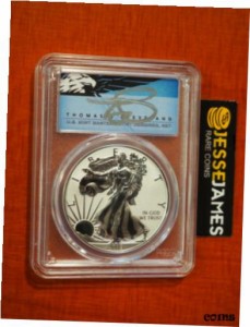 アンティークコイン NGC PCGS S ENHANCED REVERSE PROOF SILVER EAGLE PR70 FS CLEVELAND SIGNED