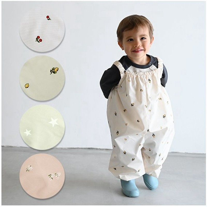 プレイウェア お砂場着 ポーチ付き レインパンツ ズボン 遊び着 女の子 男の子 ベビー キッズ おしゃれ かわいい 子供 通学 通園 雨具 通販 Lineポイント最大0 5 Get Lineショッピング