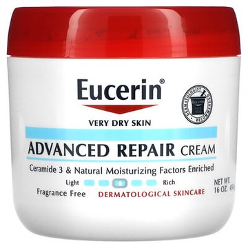 Eucerin, 高級修復霜，無香料，16 盎司（454 克）